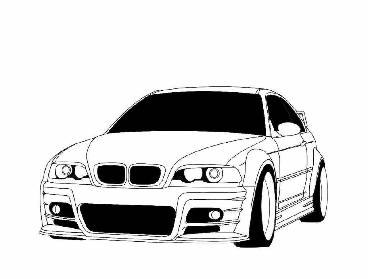 Coloring exotic bmw m3
