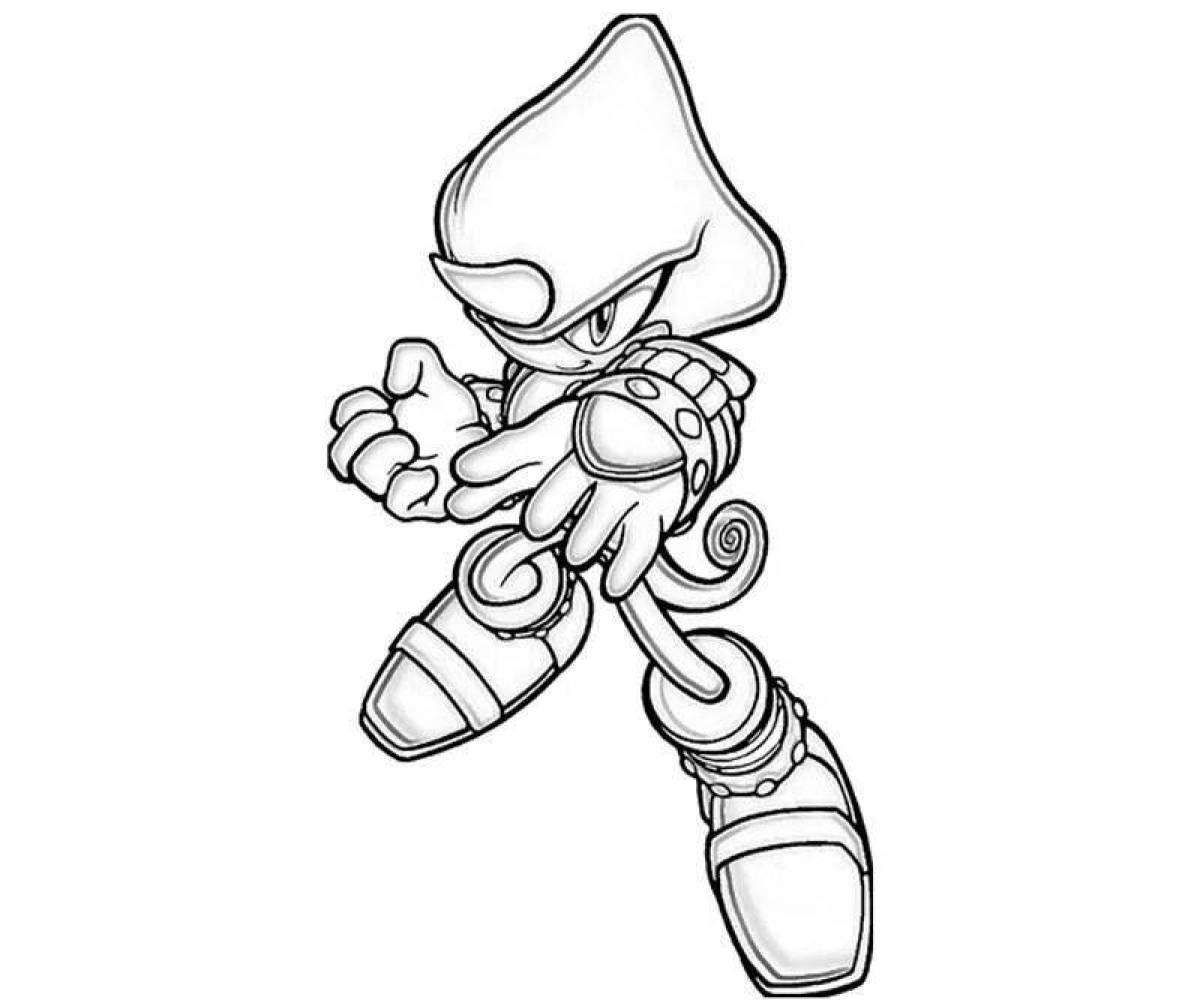 Perfect coloring sonic knight