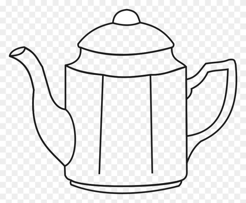 Coloring happy teapot
