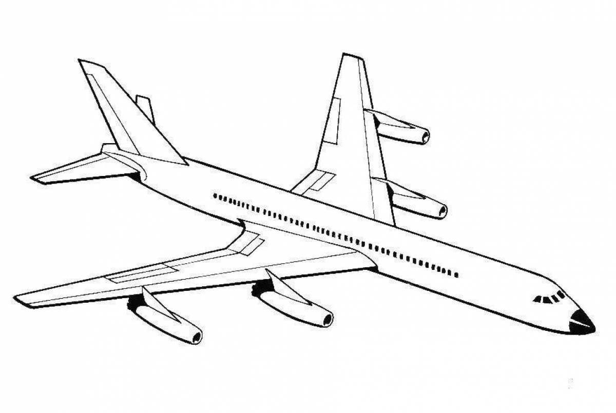 Картинки самолетов для рисования
