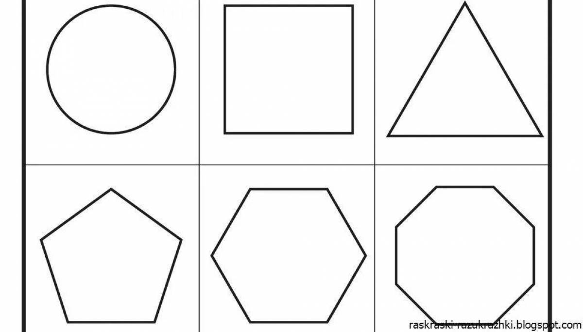 Распечатать фигуры для вырезания. Треугольник квадрат Пентагон Гексагон. Геометрические фигуры для вырезания. Геометрические фигуры вырезать. Геометрические фигуры для детей раскраска.