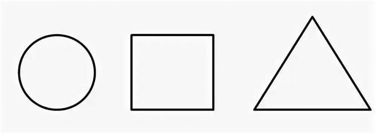 Фигура квадрат треугольник. Фигуры круг квадрат треугольник. Геометрические фигуры контур. Геометрические фигурі контур. Раскраска круг квадрат треугольник.