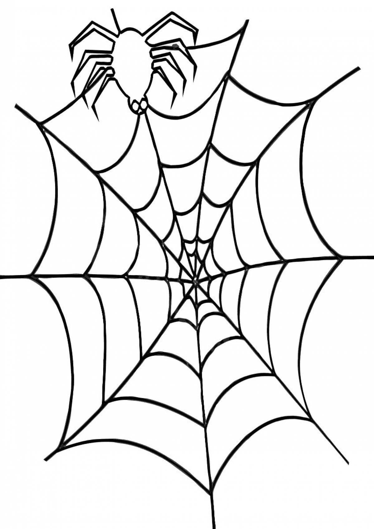Паутина человека паука без паука. Паутина человека паука. Паутина раскраска. Паучок на паутине раскраска. Паутина рисунок.