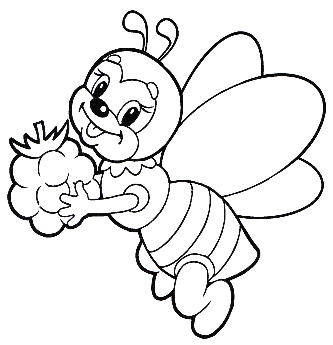Фото Пчела с ягодой