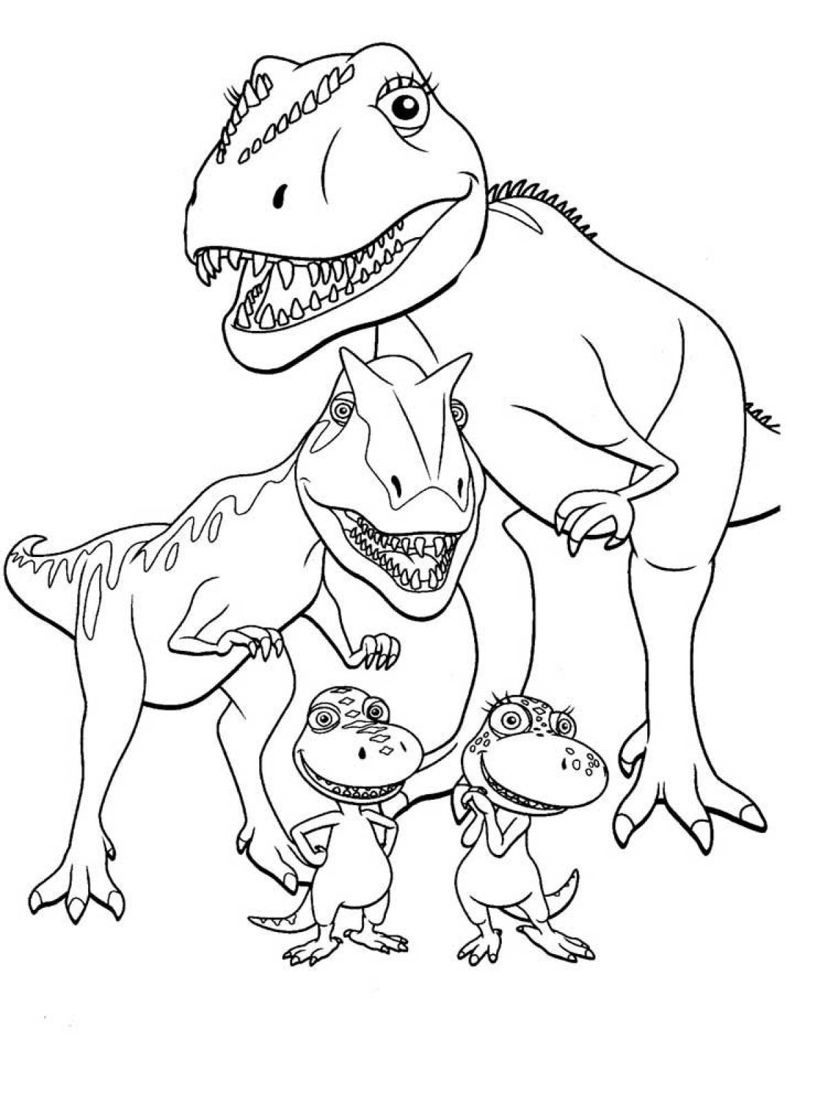 Фото Семейство динозавров