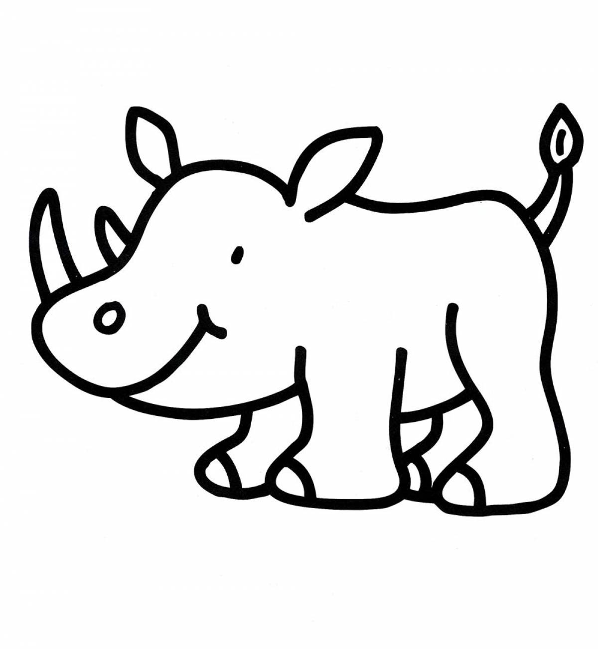 Фото Маленький носорог
