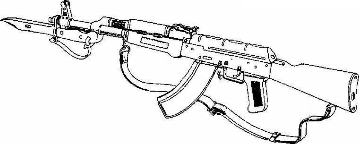 Военное оружие рисунок для детей