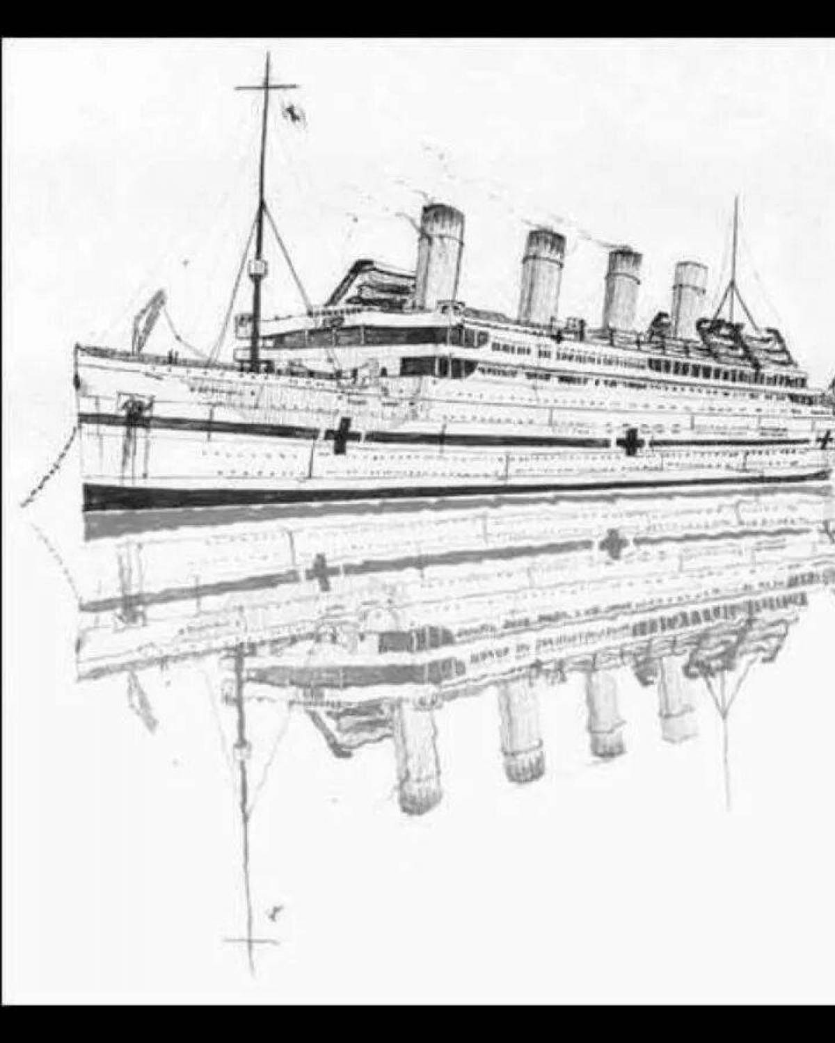 Олимпик Титаник Британик и Гигантик