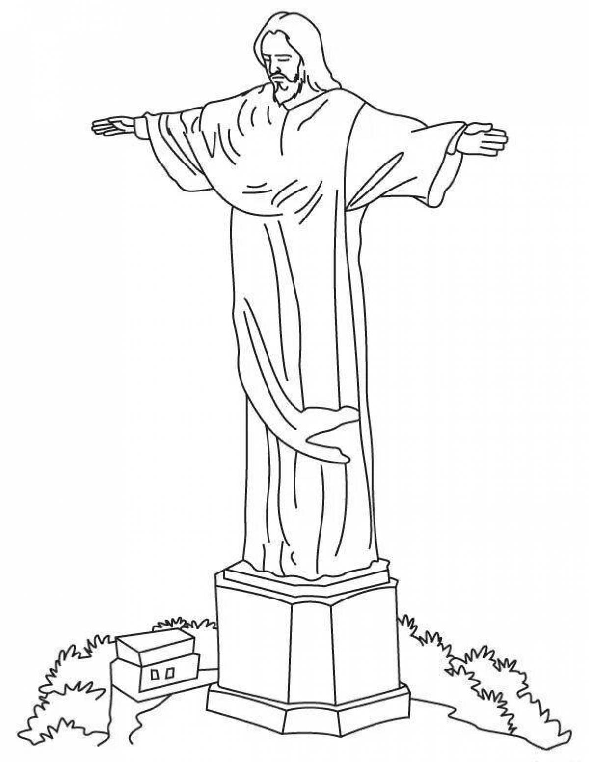статуя рисунок