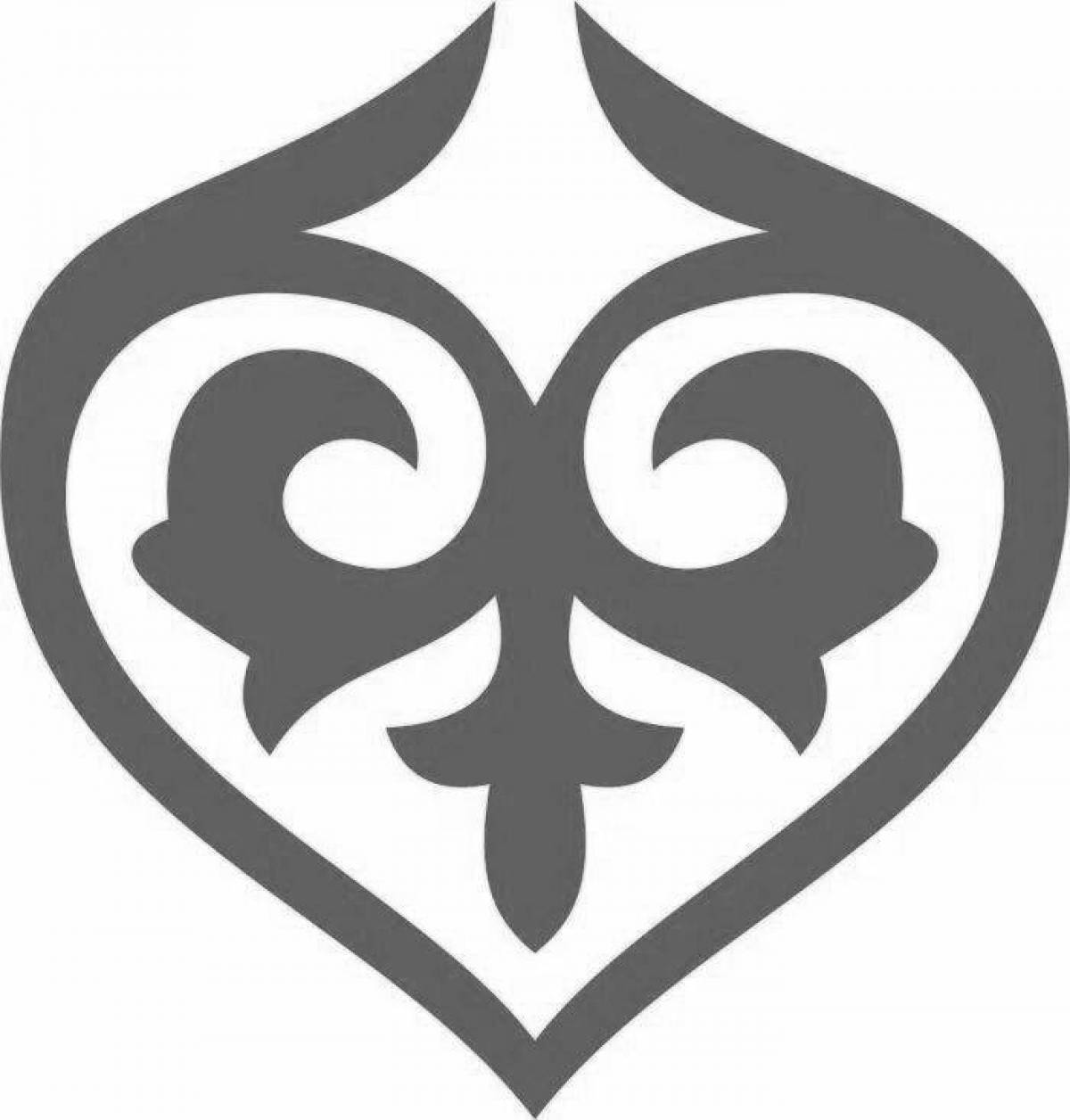 Киргизский орнамент