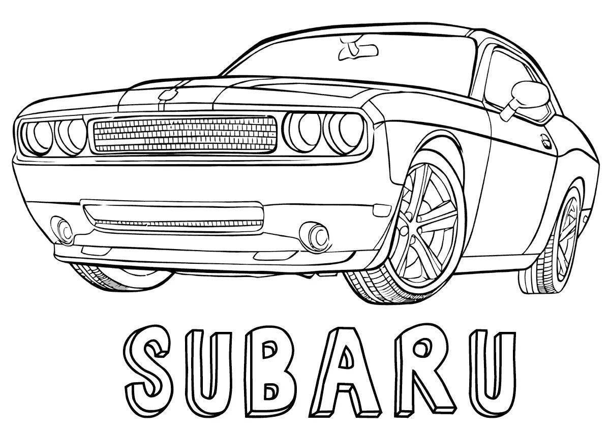 Субару Импреза Разукрашки - 29 фото