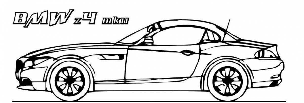 Картинки Для Срисовки Машин Бмв Ай 8