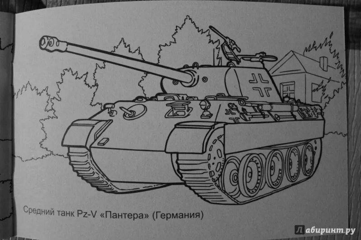 Танк во время великой отечественной войны рисунок