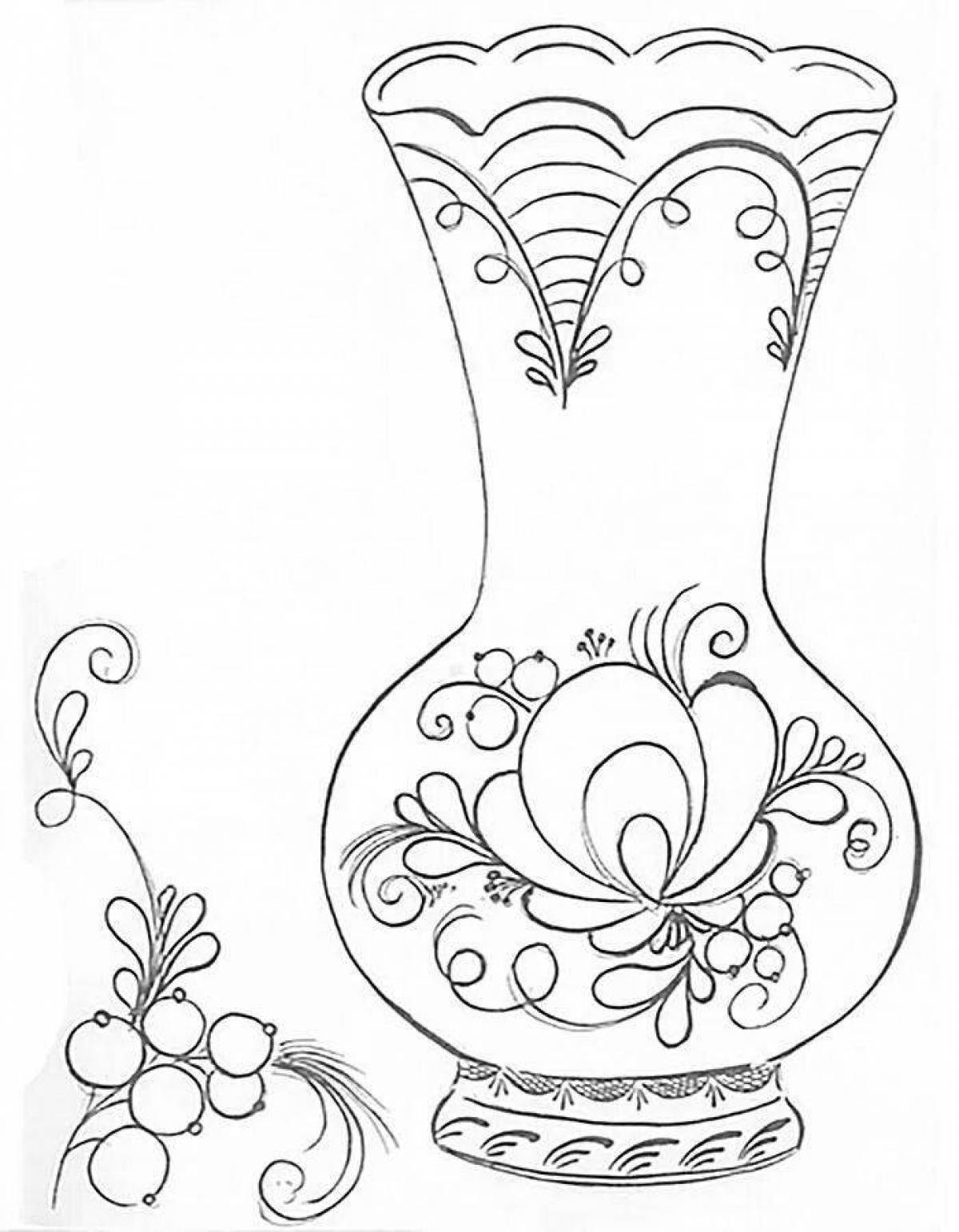 Gzhel vase #8