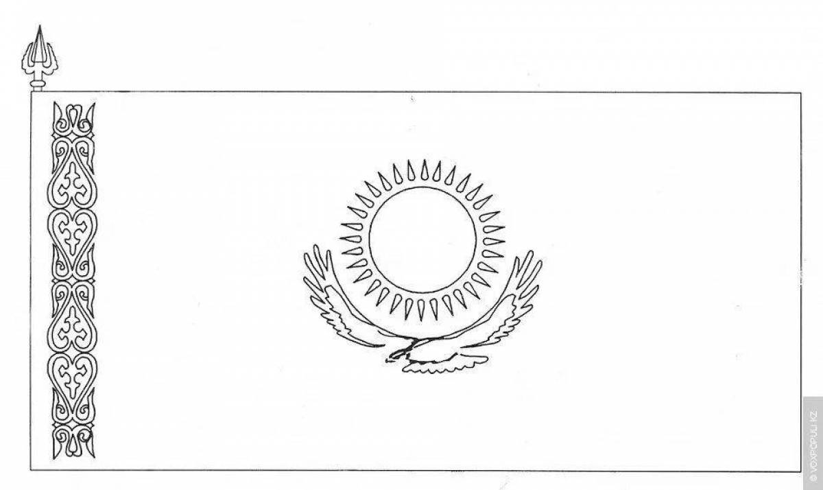 Фото Внушительный герб казахстана