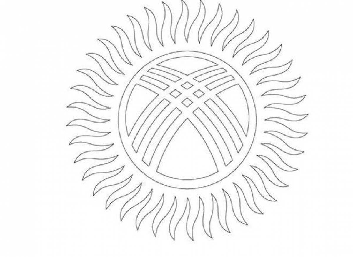 Фото Знаменитый герб казахстана
