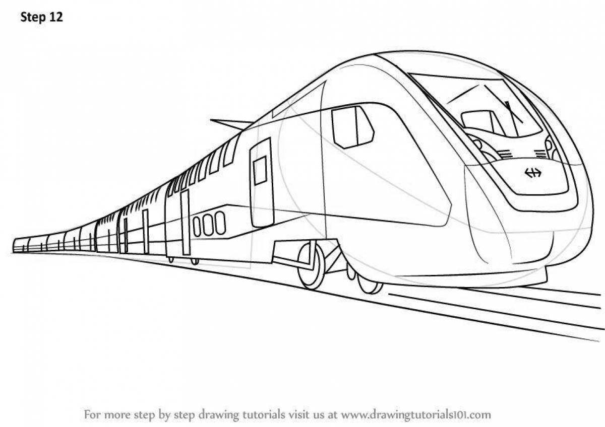 Drawing trains. Сапсан поезд разукрашка. Раскраска поезда Сапсан и Ласточка. Скоростной поезд раскраска. Раскраска Сапсан поезд.