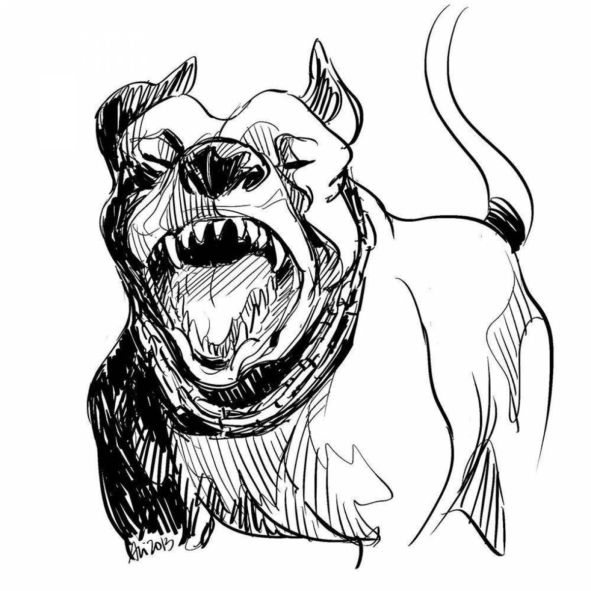 Angry dog ​​#9