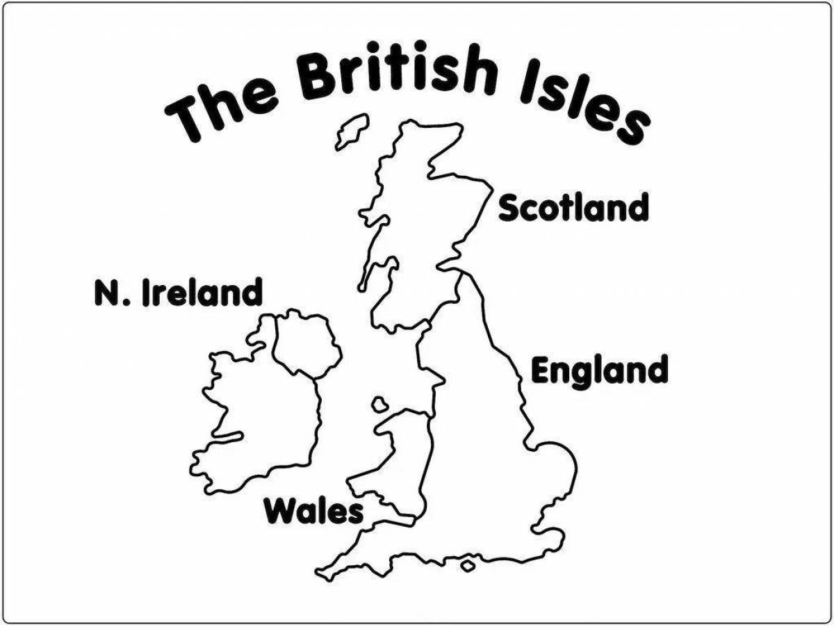 Фото Карта великобритании #18