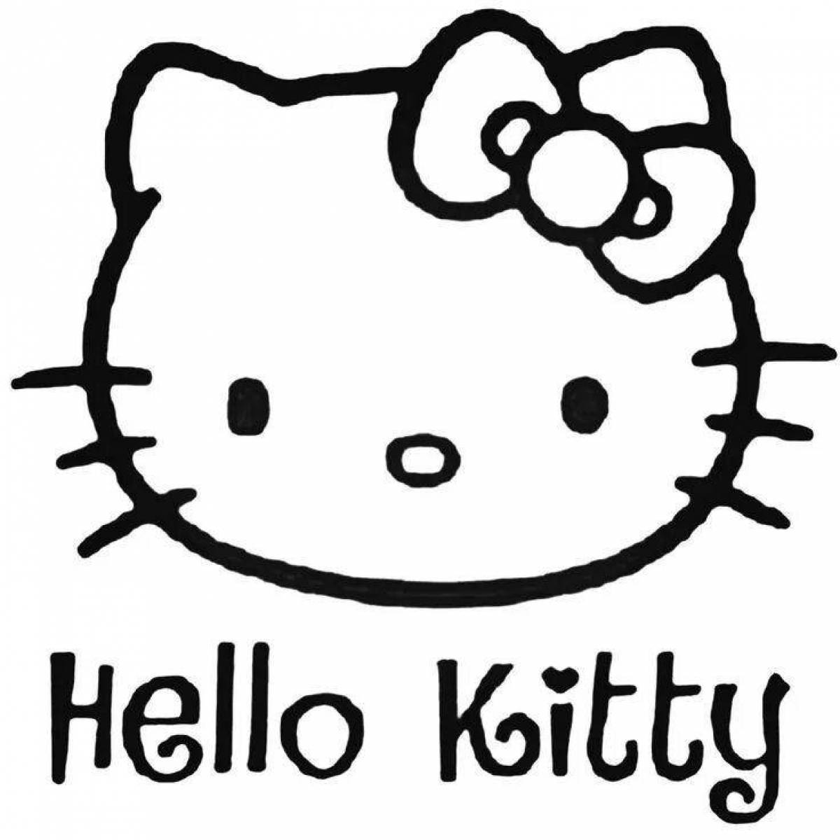 Awesome hello kitty poster