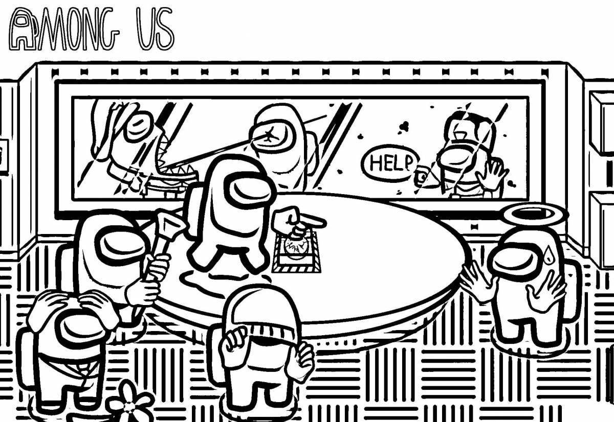 Раскраски Для детей among us (39 шт.) - скачать или распечатать ...