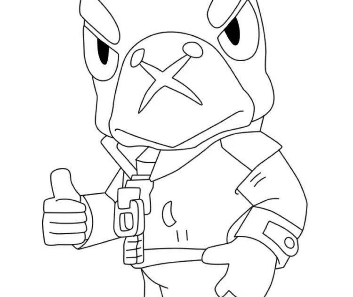 Ворон из brawl stars рисунок