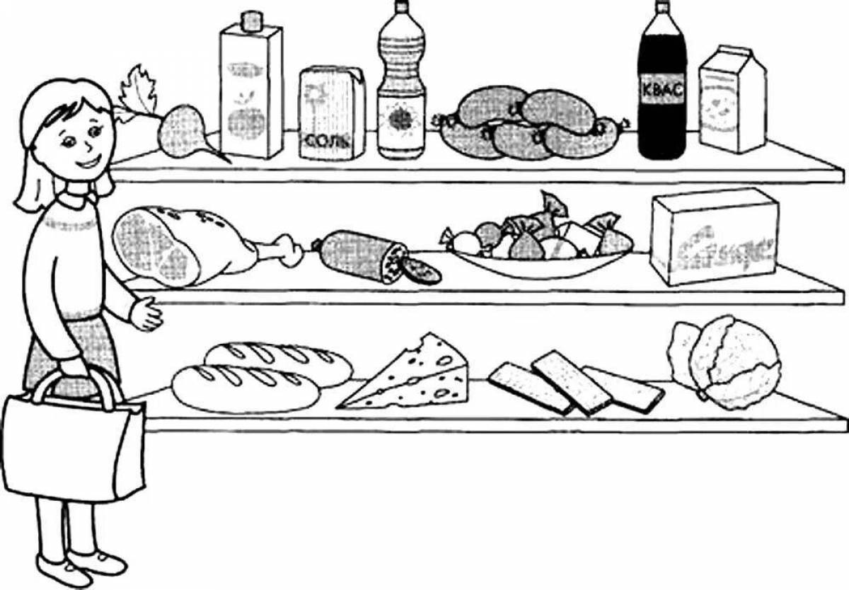 Картинки Продукты Питания Для Детей Для Занятий