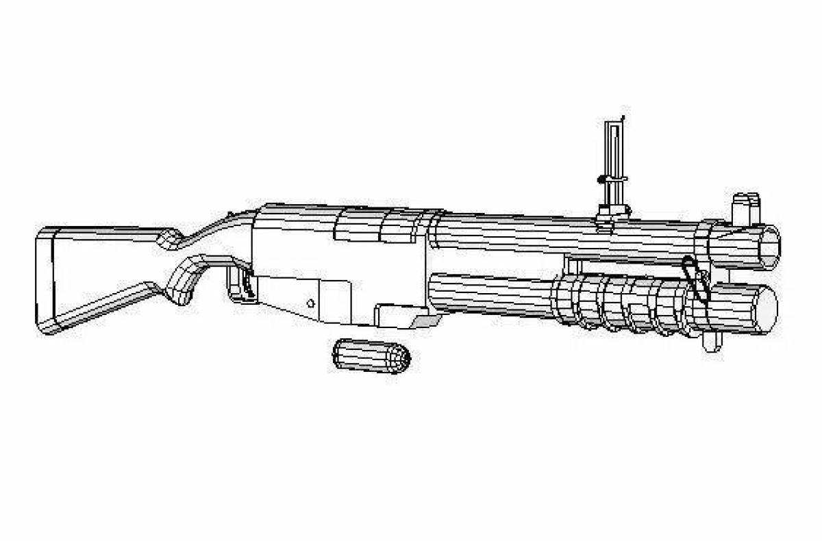 Как нарисовать гранатомет