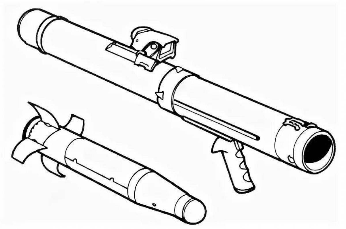 Как нарисовать гранатомет