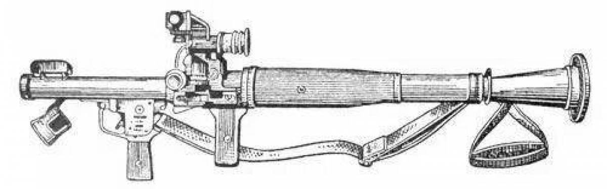 Как нарисовать гранатомет