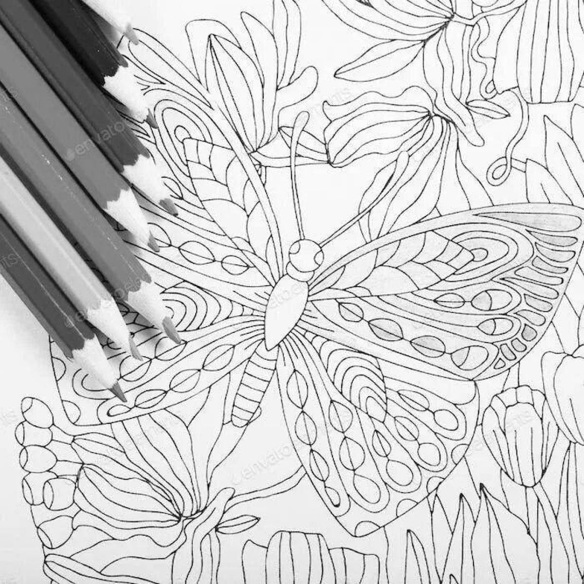Live coloring page