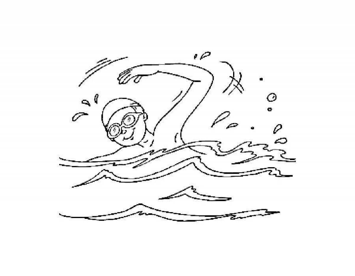 Изображения по запросу Плавание рисунок
