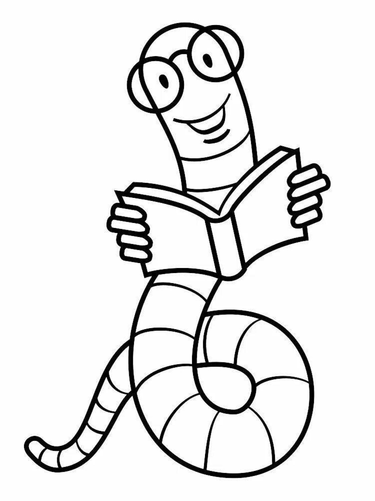 Glow Worms Coloring Pages