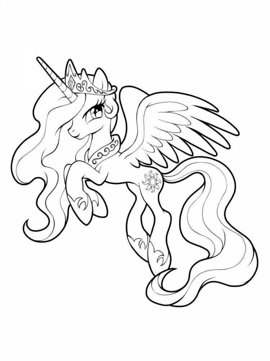 Раскраски Принцессы май литл пони (33 шт.) - скачать или распечатать ...