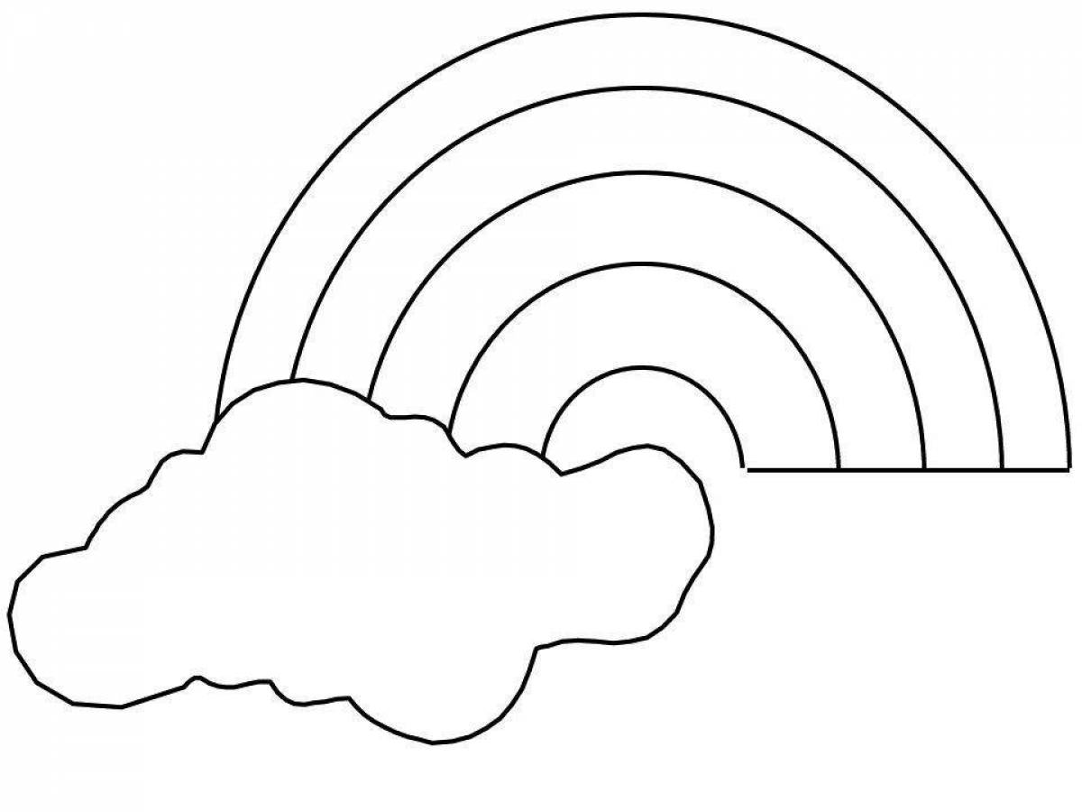 Раскраска радуга. Радуга раскраска для детей. Радукараскраска для детей. Радуга трафарет.
