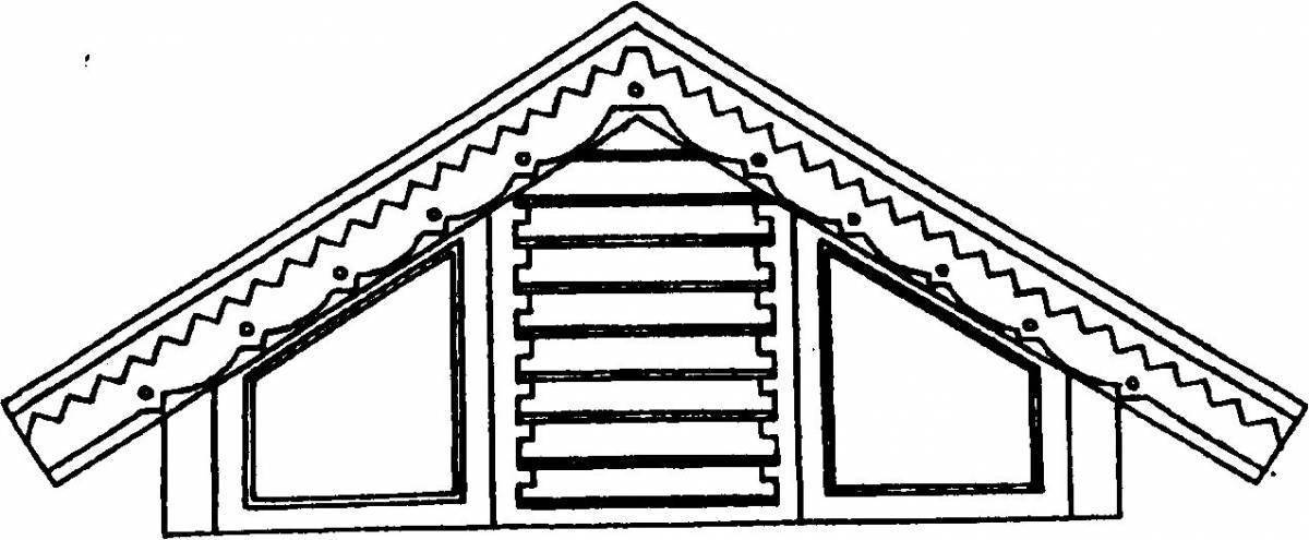 Окно труба. Крыша рисунок. Крыша раскраска. Фронтон. Трафарет крыши для домика.