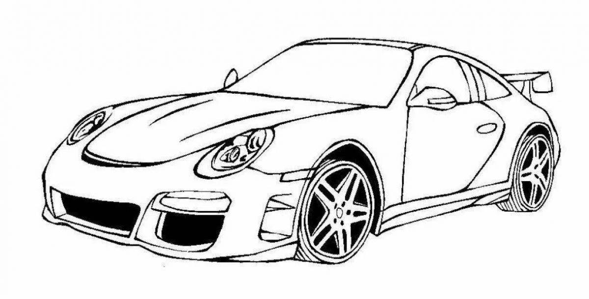 Нарисуй черную машину. Porsche 911 gt3 раскраска. Машинка Порше 911 разукрашка. Раскраски Порше 911 турбо. Раскраска Порше 911 турбо s.
