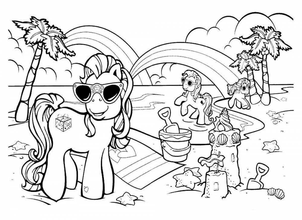 Фото Color-radiant coloring page torrent