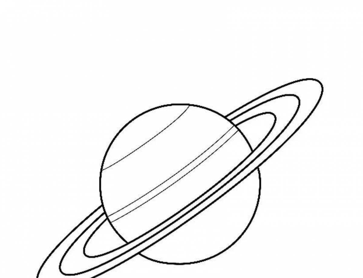 Поп-ит Сатурн – Раскраски высшего качества бесплатно