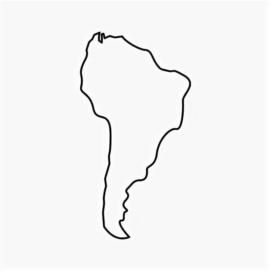 Южная Америка материк кон ур