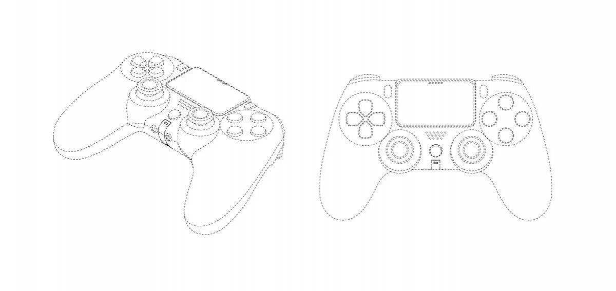 Рисунок playstation 5