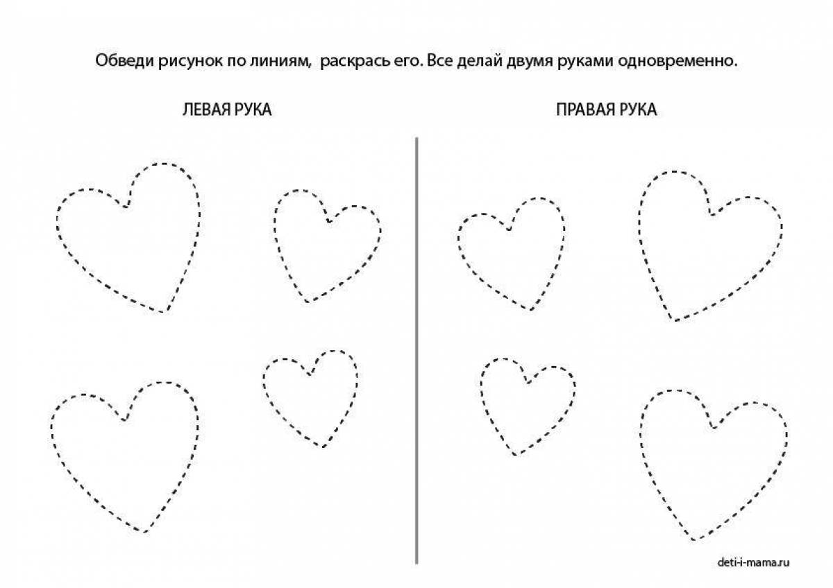 Рисунки для рисования двумя руками одновременно