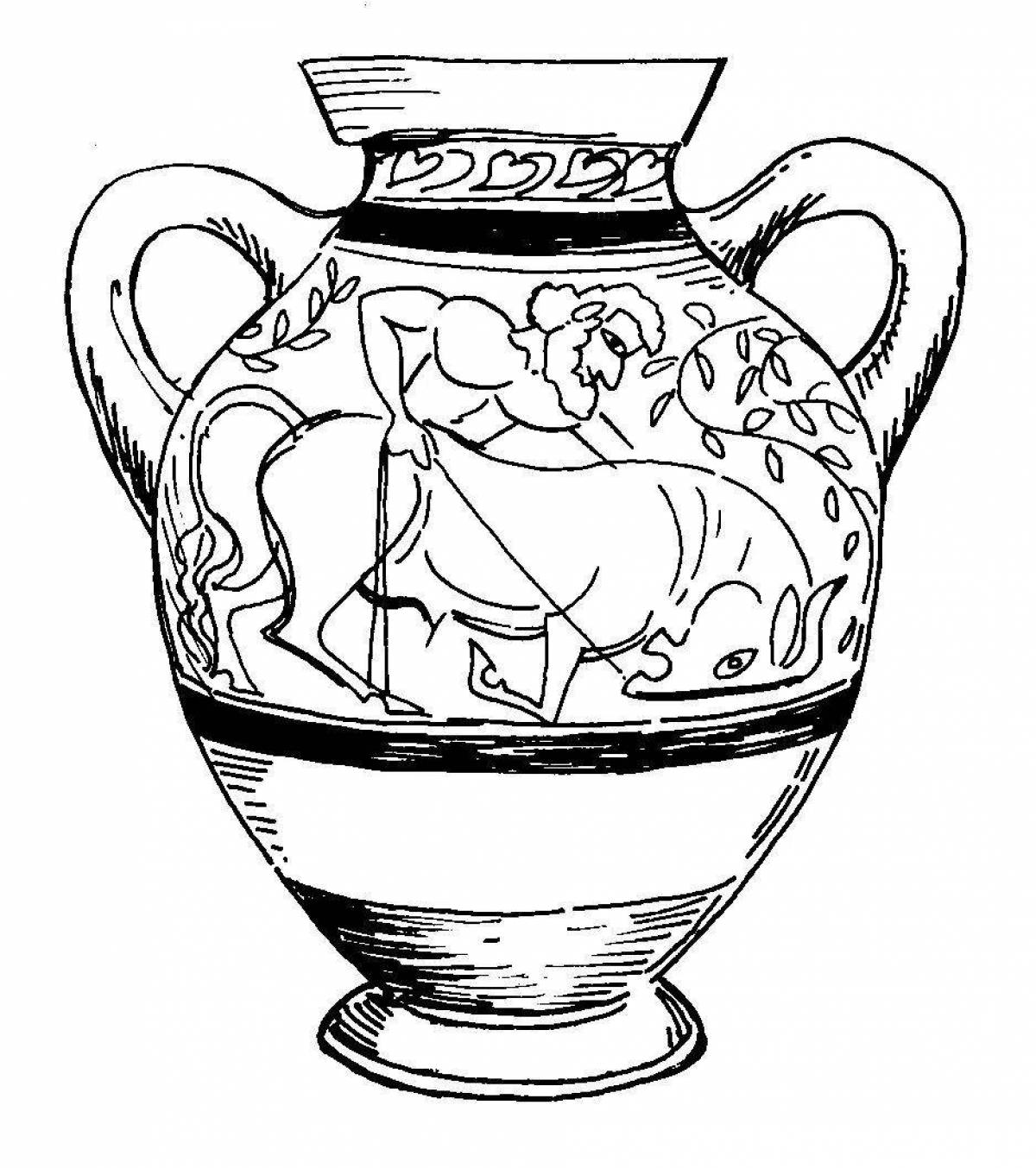 Фото Древнегреческая ваза #1