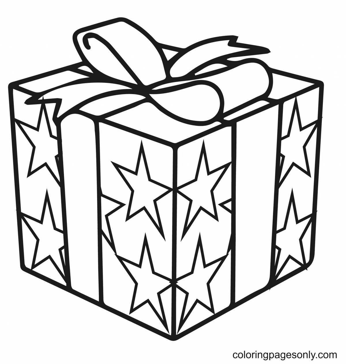Coloring book charming gift box