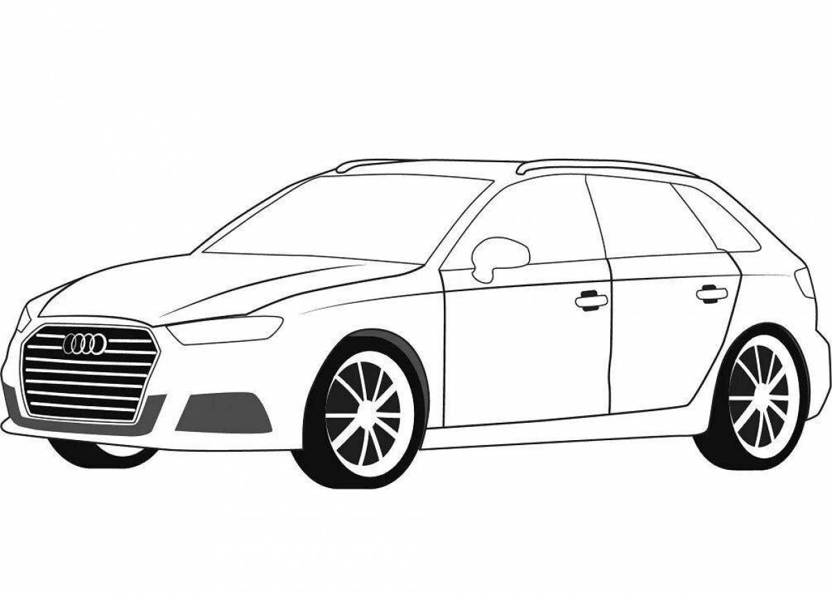 Audi q7 generous coloring
