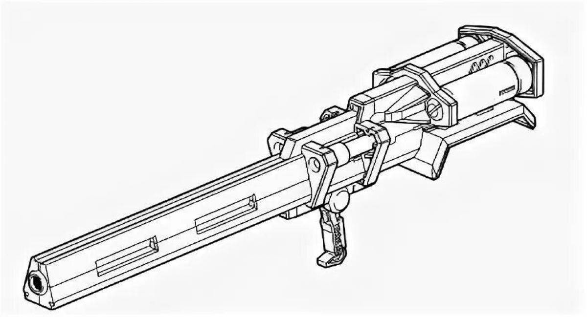 Как нарисовать гранатомет