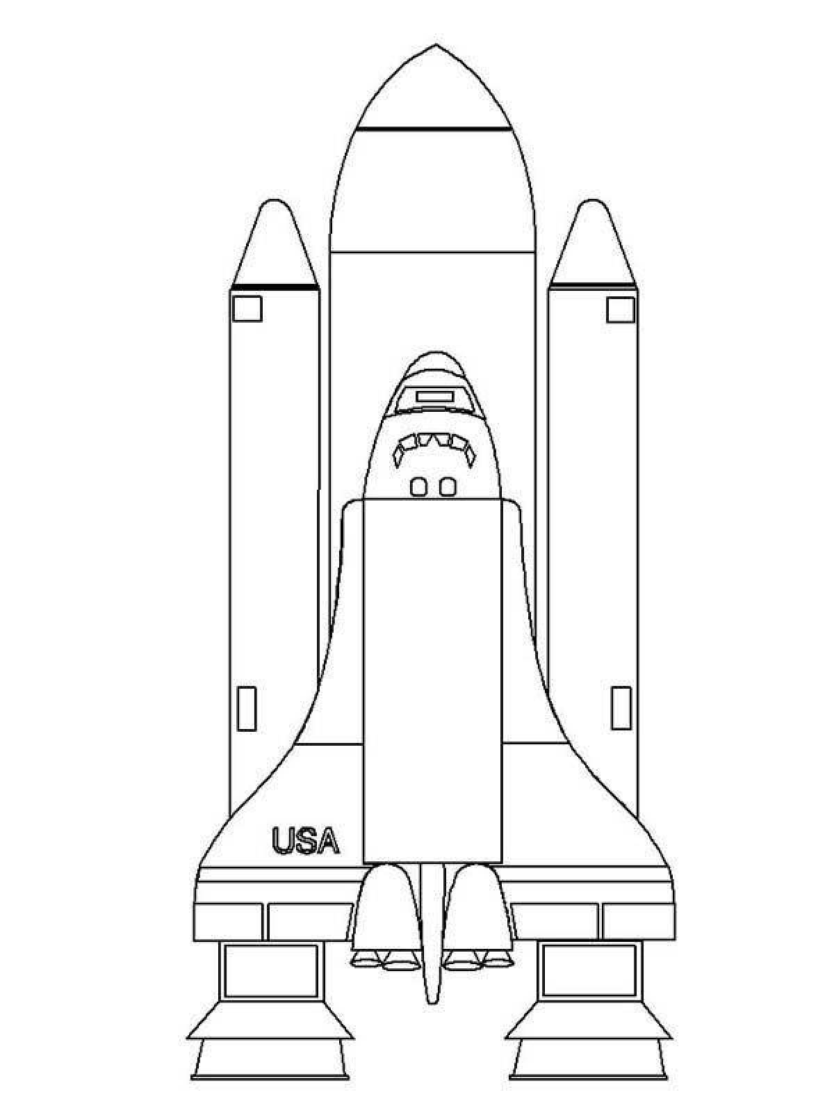 Буран космический корабль рисунок