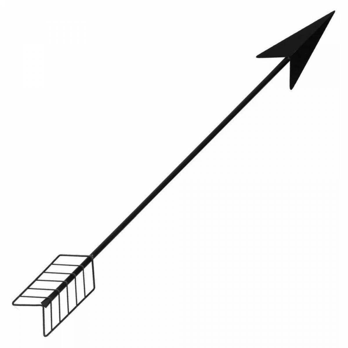Стрела пущена вертикально. Стрелы на белом фонрпе\. Стрела на белом фоне. Стрела для детей. Стрела для рисования.
