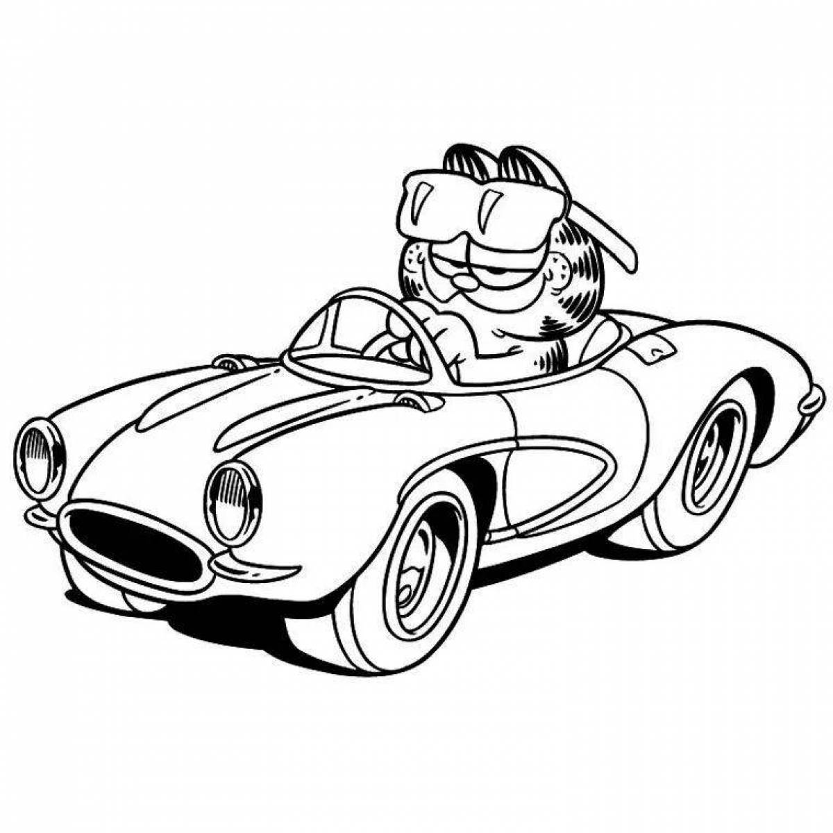 Vansday animated coloring page