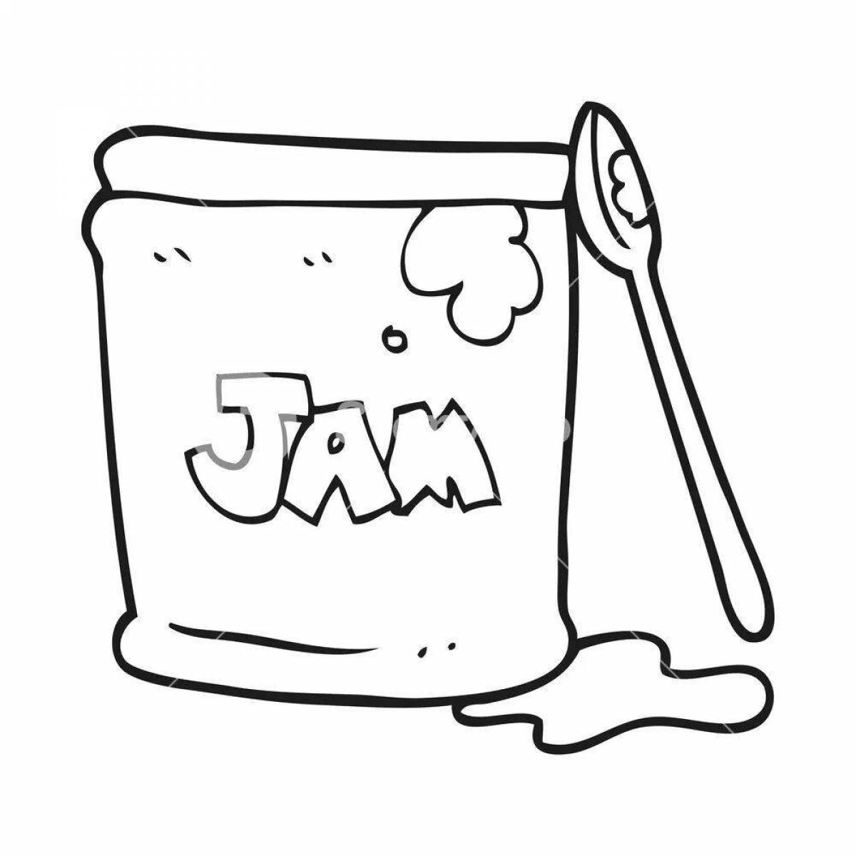 Crazy Jam Coloring Page